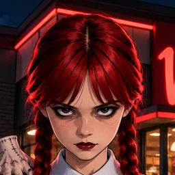 wendys adams, not smiling, as usual